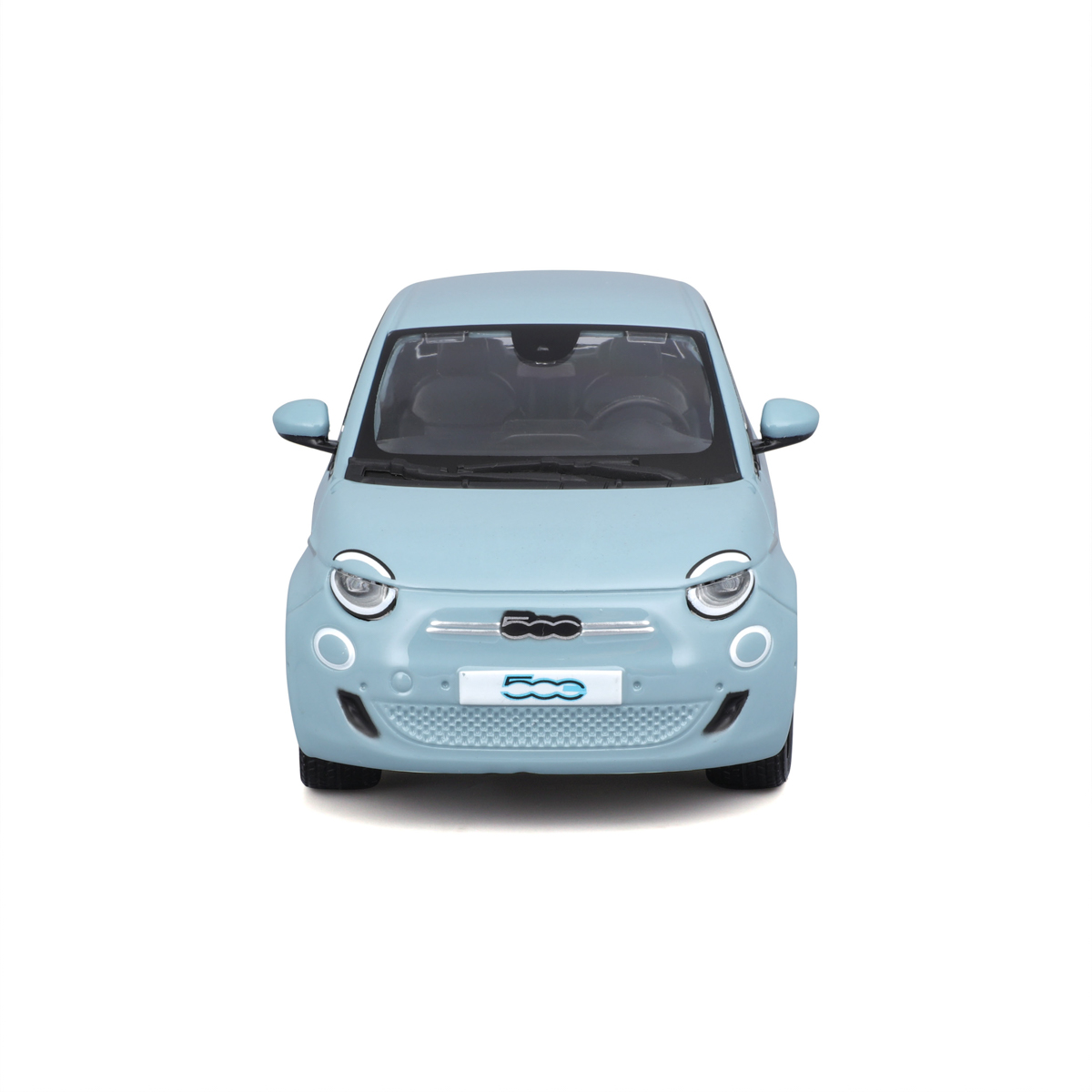 Bburago - Auta HOBBY, Fiat 500e (2023), modrá, 1:24
