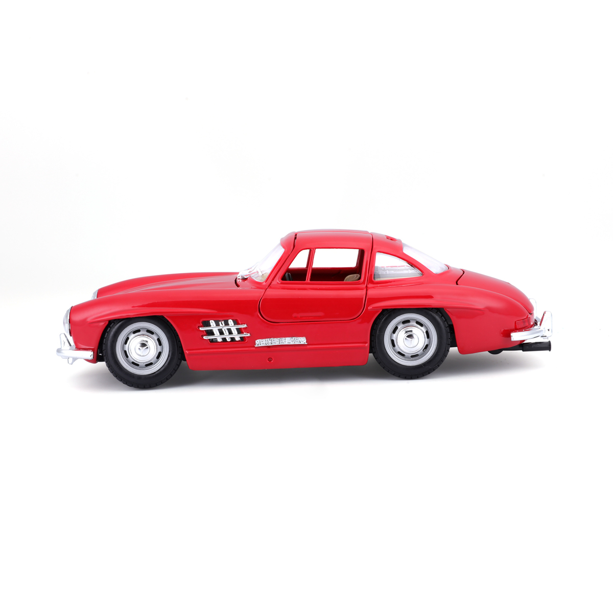 Bburago - Auta HOBBY, Mercedes-Benz 300 SL (1954), červená, 1:24