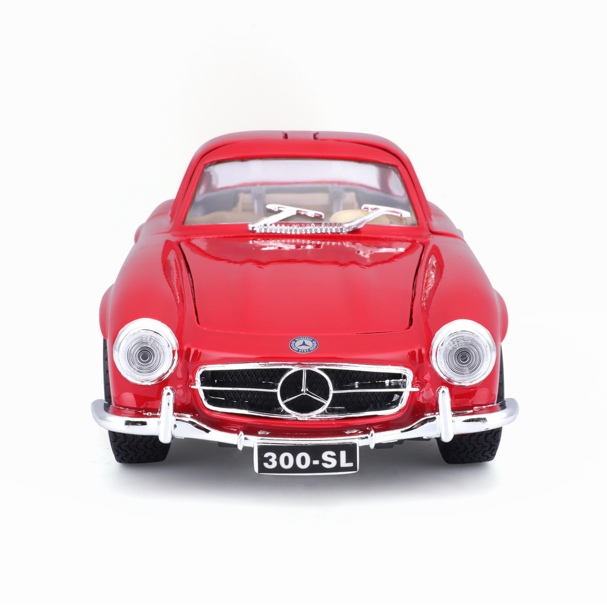 Bburago - Auta HOBBY, Mercedes-Benz 300 SL (1954), červená, 1:24