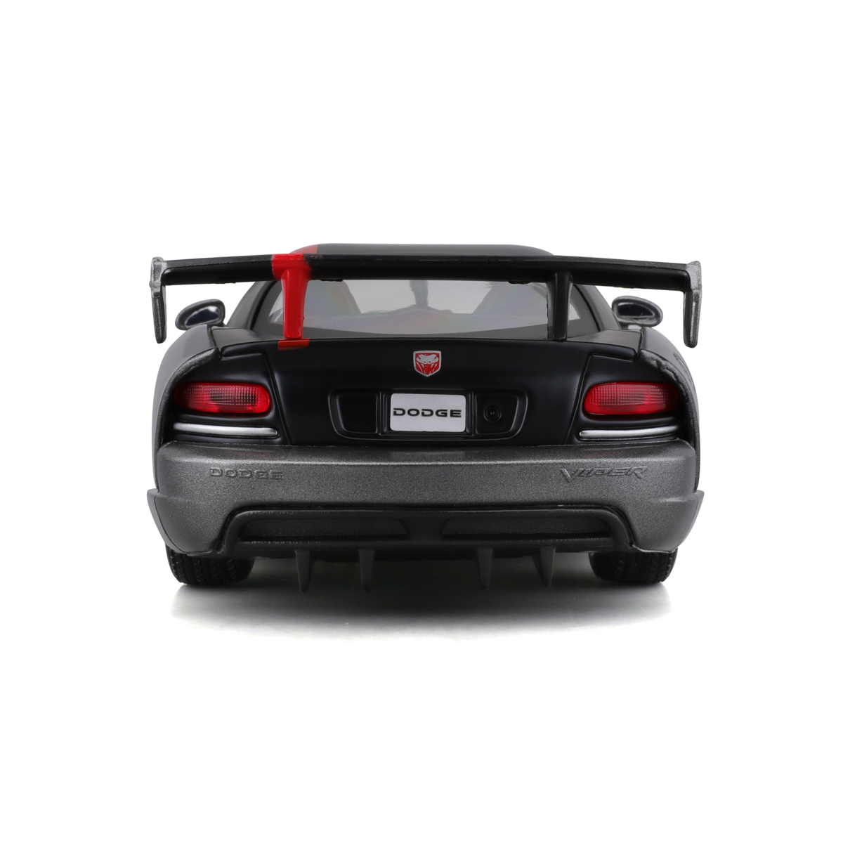 Bburago - Auta HOBBY, Dodge Viper SRT 10 ACR, šedá metalíza-matná černá, 1:24