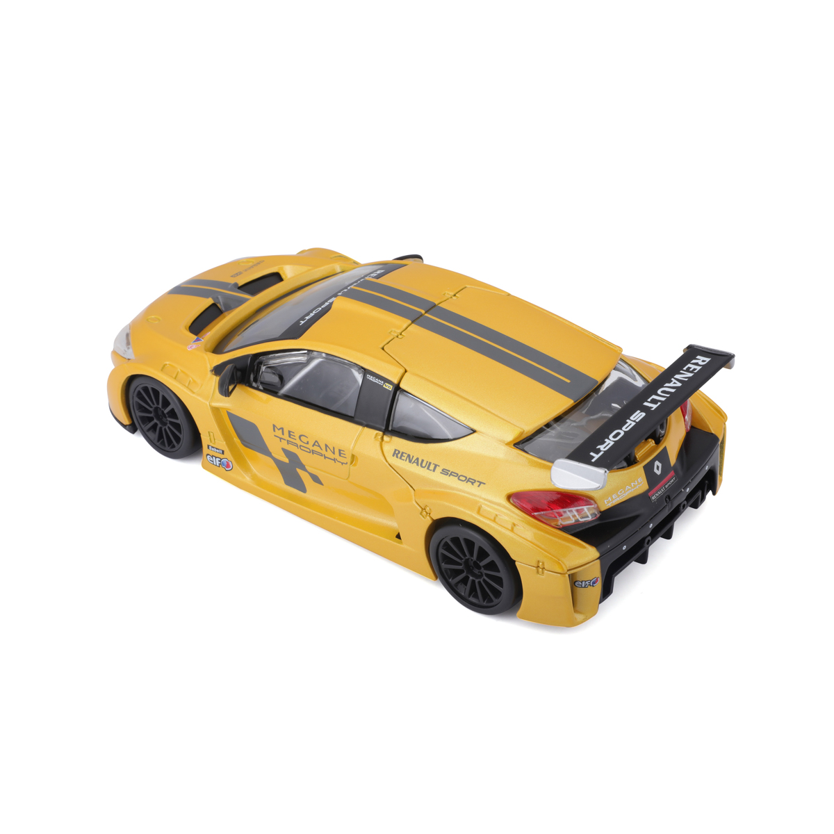 Bburago - Auta HOBBY, Renault Mégane Trophy, žlutá metalíza, 1:24