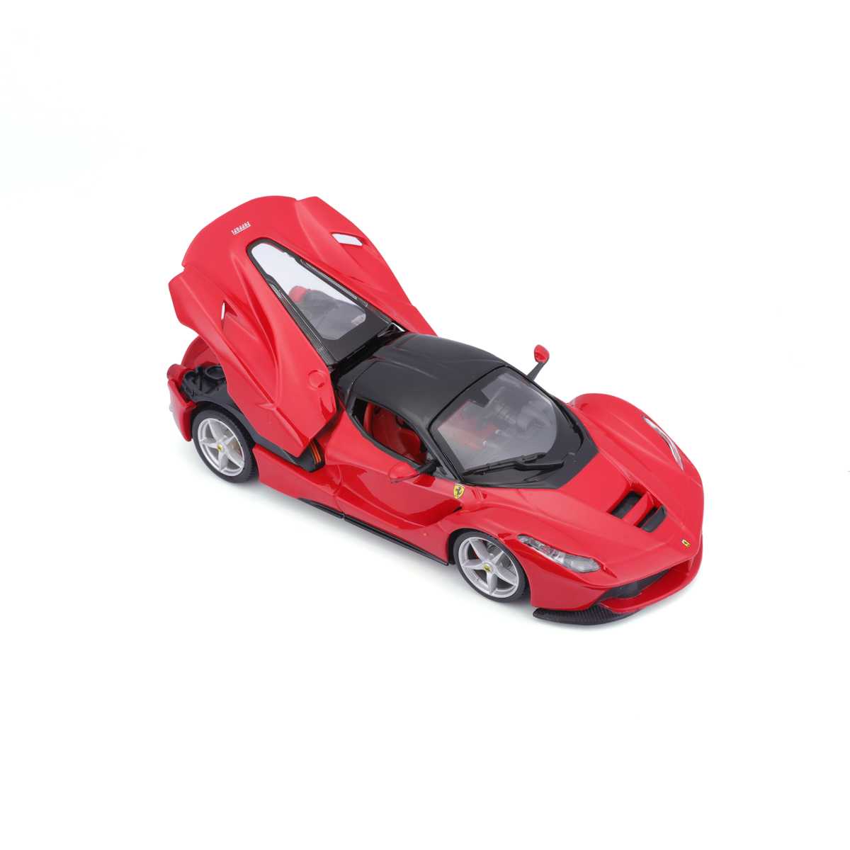 Bburago - RACE+PLAY, Ferrari LaFerrari, červená, 1:24