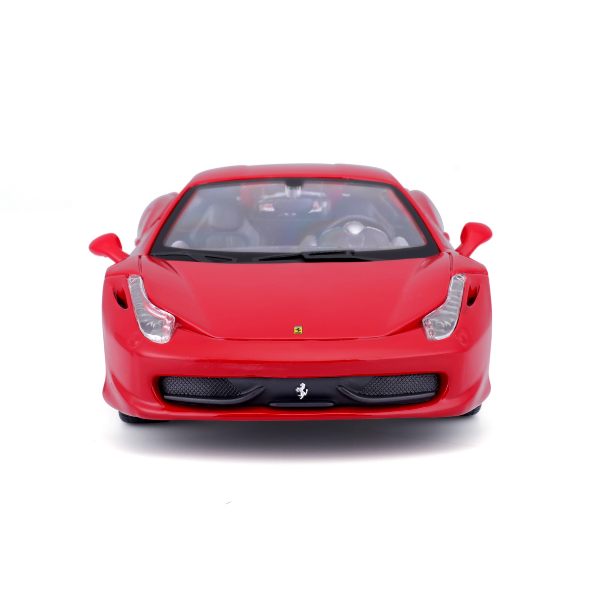 Bburago - RACE+PLAY, Ferrari 458 Italia, červená, 1:24