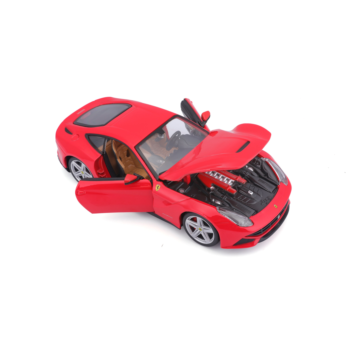 Bburago - RACE+PLAY, Ferrari F12berlinetta, červená, 1:24