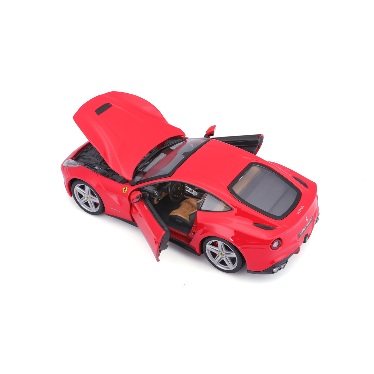 Bburago - RACE+PLAY, Ferrari F12berlinetta, červená, 1:24