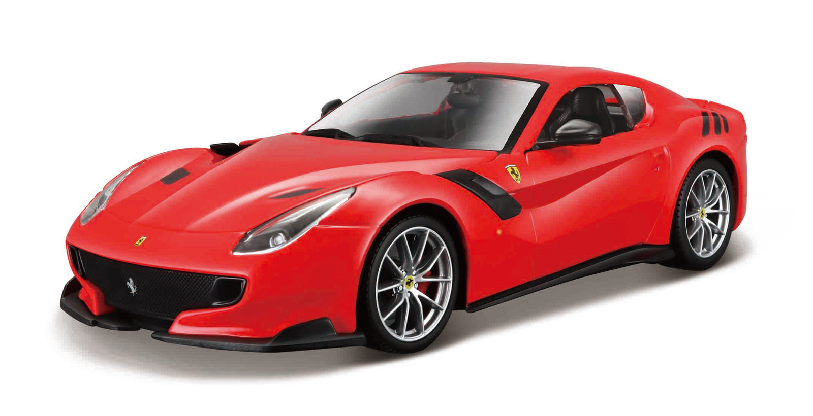 Bburago - RACE+PLAY, Ferrari F12tdf, červená, 1:24