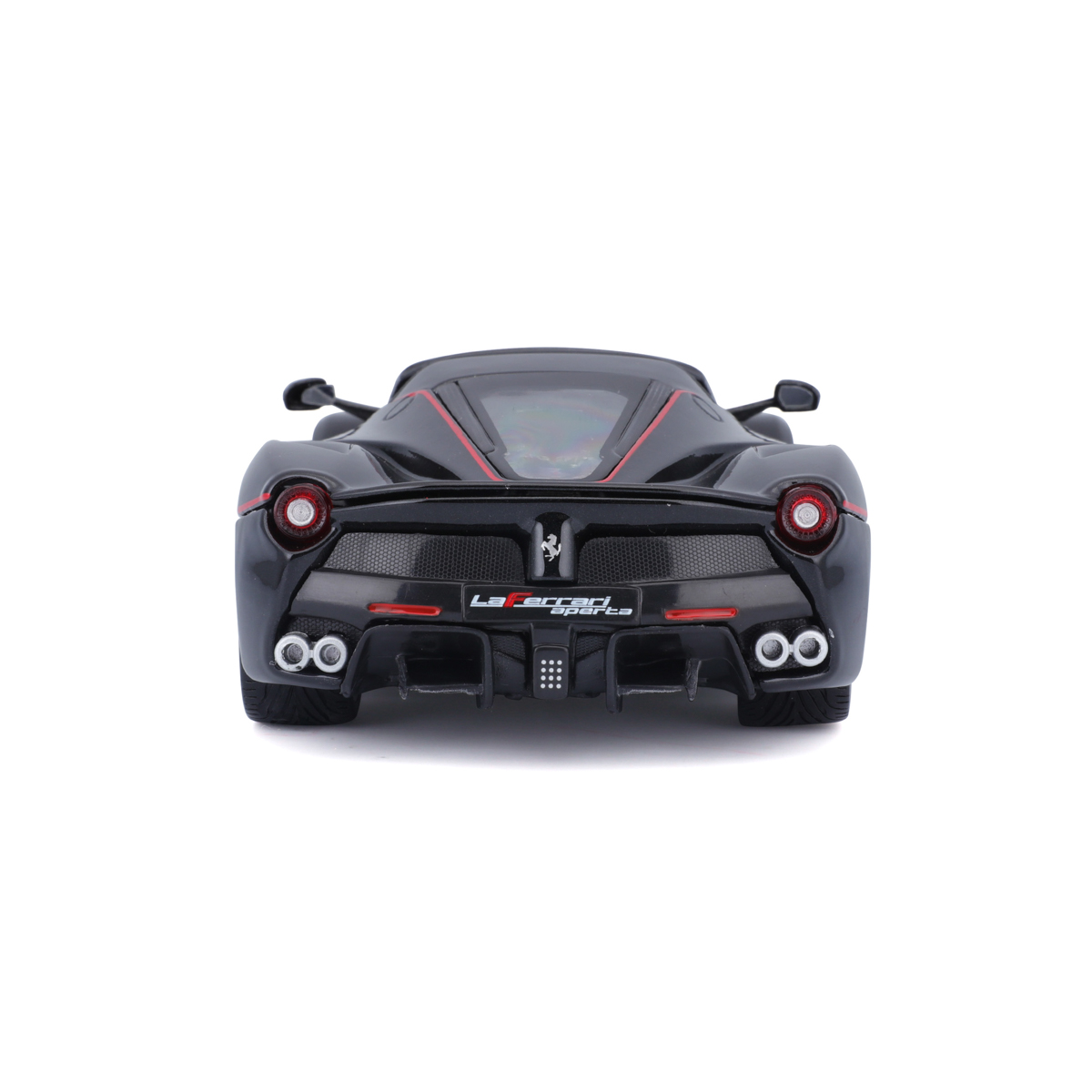 Bburago - RACE+PLAY, Ferrari LaFerrari Aperta, černá metalíza, 1:24