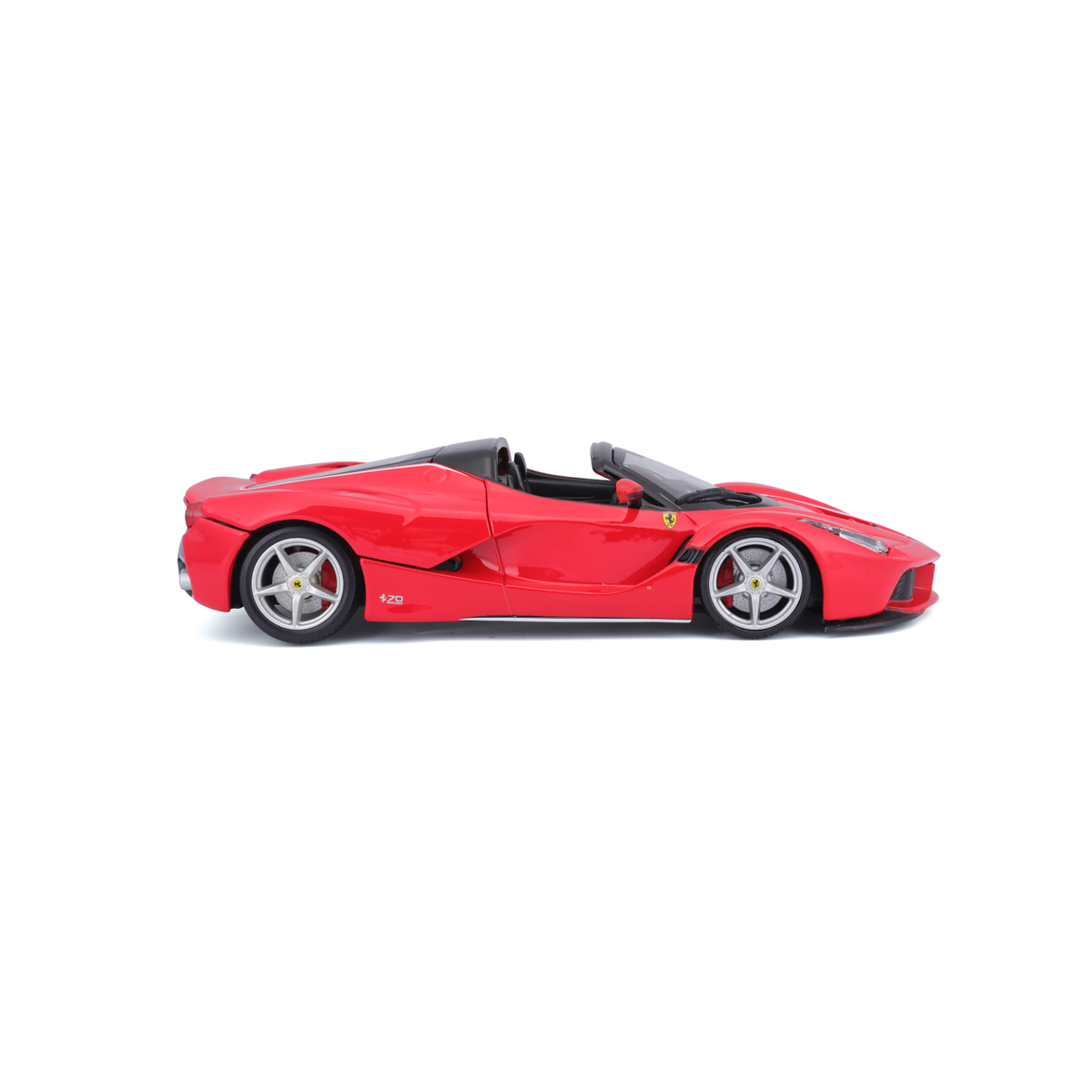 Bburago - RACE+PLAY, Ferrari LaFerrari Aperta, červená, 1:24