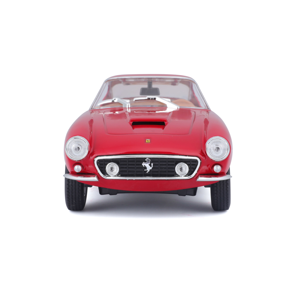 Bburago - RACE+PLAY, Ferrari 250 GT Berlinetta Passo Corto, červená, 1:24