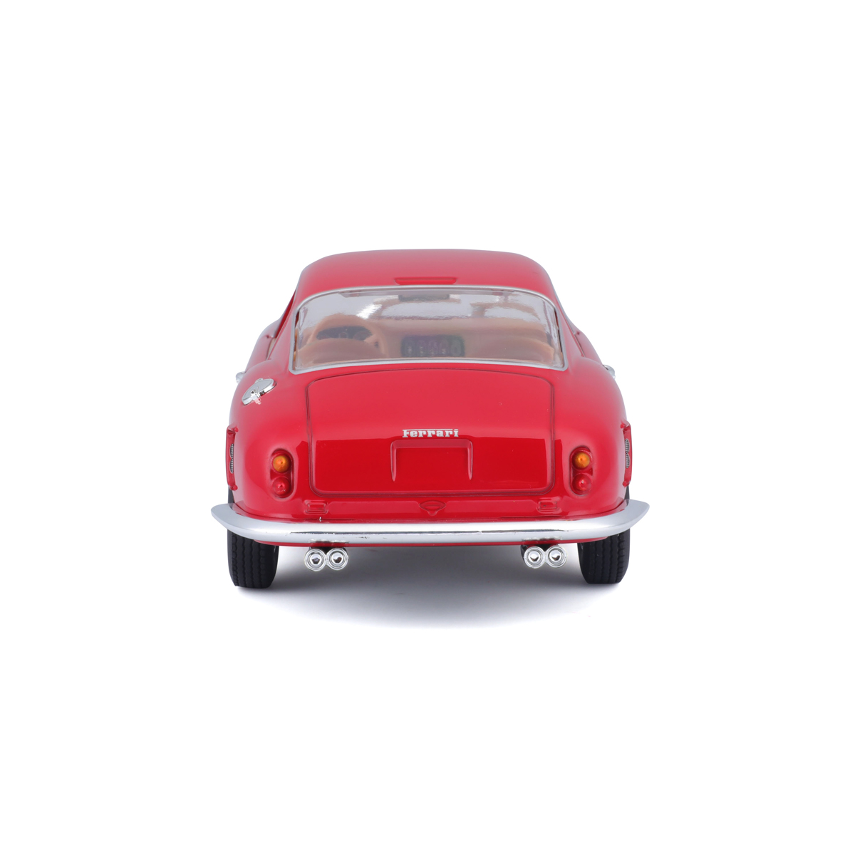 Bburago - RACE+PLAY, Ferrari 250 GT Berlinetta Passo Corto, červená, 1:24