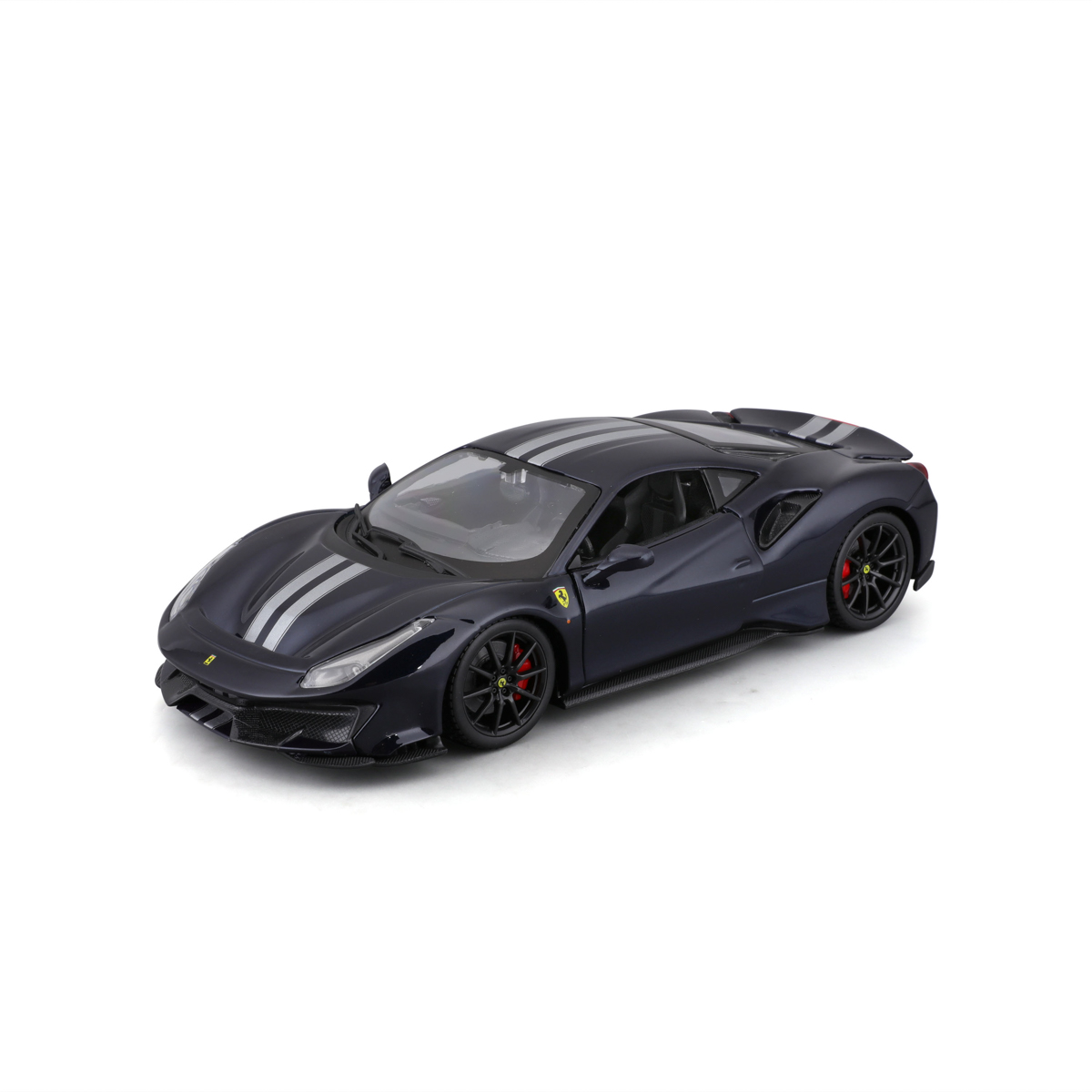 Bburago - RACE+PLAY, Ferrari 488 Pista, tmavě modrá, 1:24