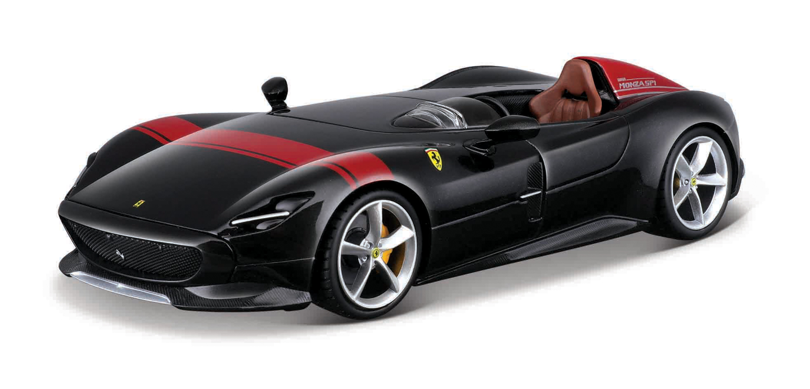 Bburago - RACE+PLAY, Ferrari Monza SP1, černá, 1:24
