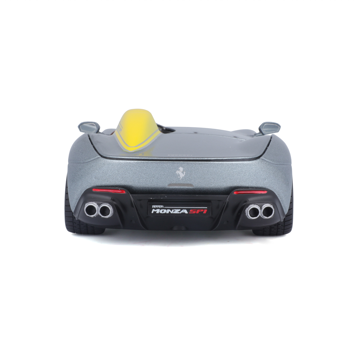 Bburago - RACE+PLAY, Ferrari Monza SP1, stříbrná, 1:24