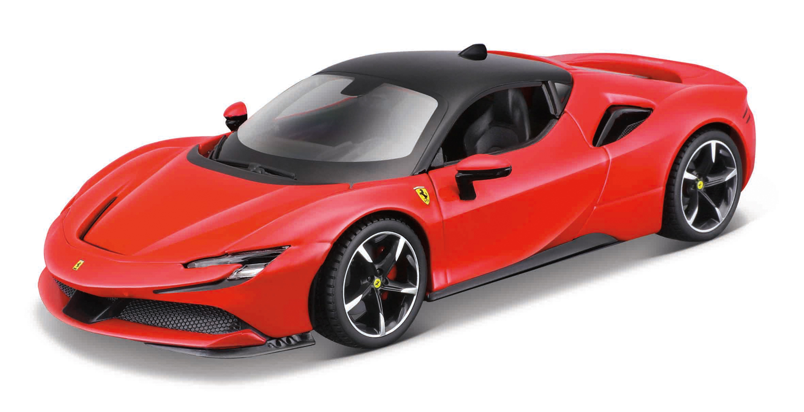 Bburago - RACE+PLAY, Ferrari SF90 Stradale, červená, 1:24