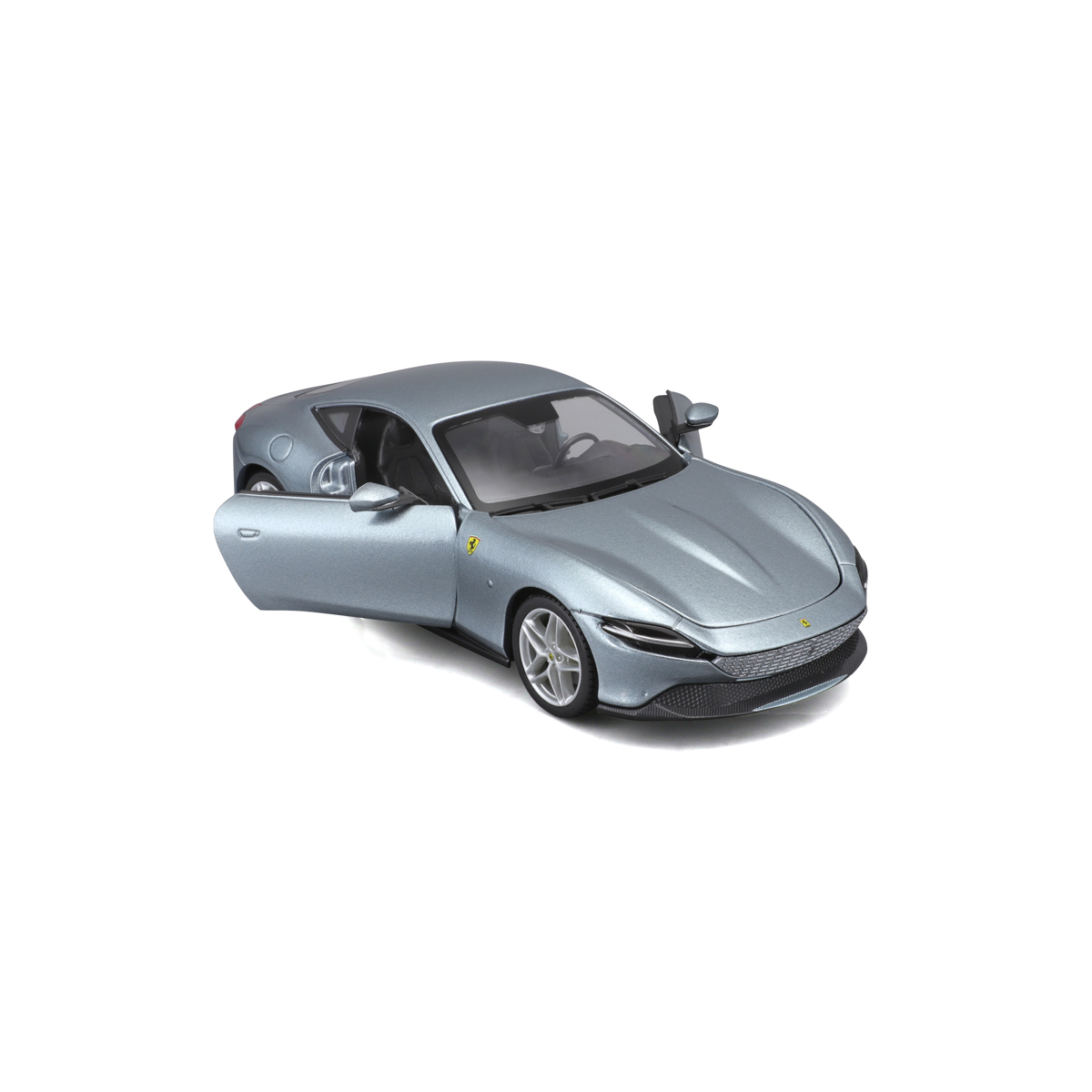 Bburago - RACE+PLAY, Ferrari Roma, šedá metalíza, 1:24