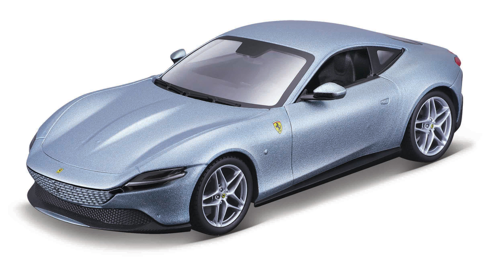 Bburago - RACE+PLAY, Ferrari Roma, šedá metalíza, 1:24