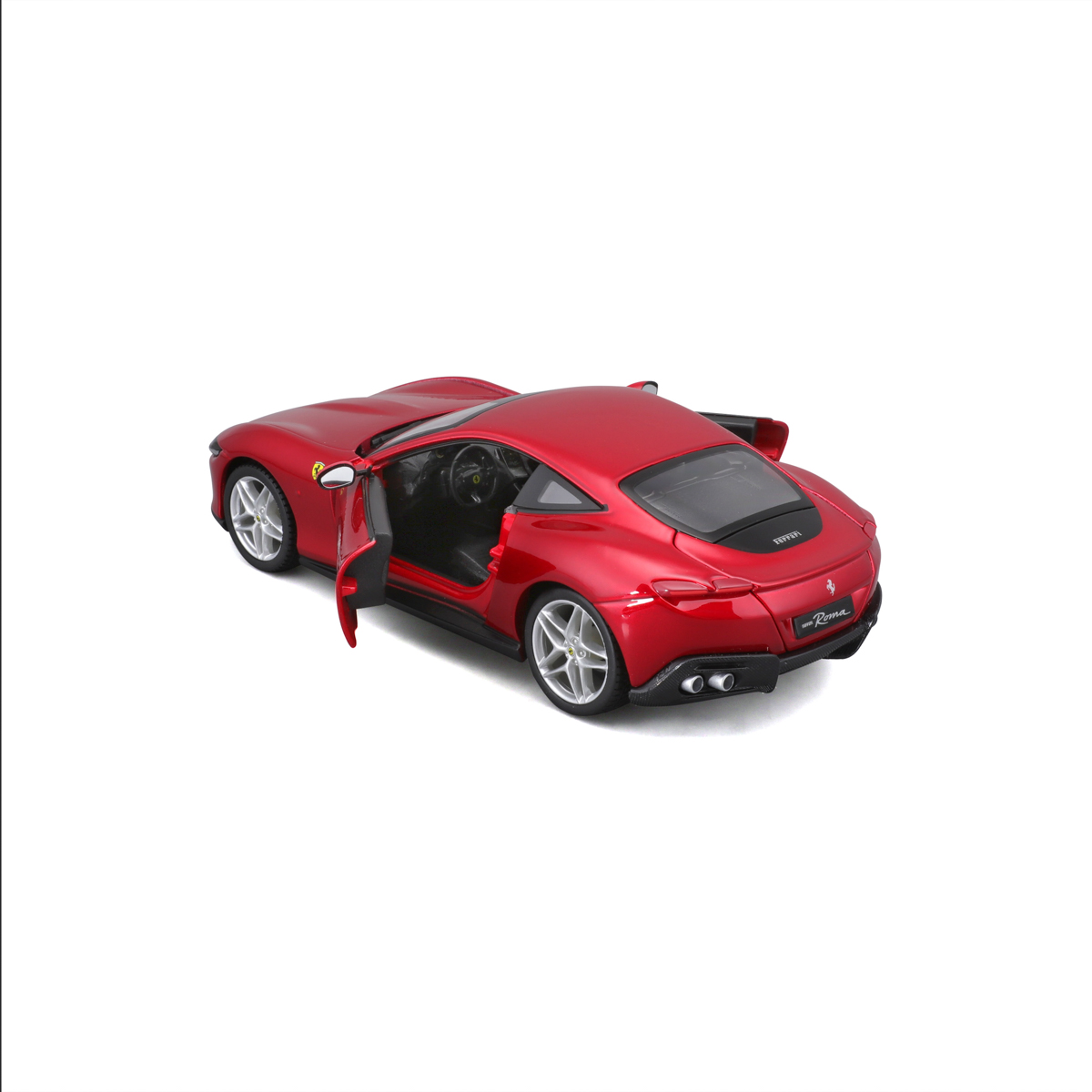 Bburago - RACE+PLAY, Ferrari Roma, červená, 1:24