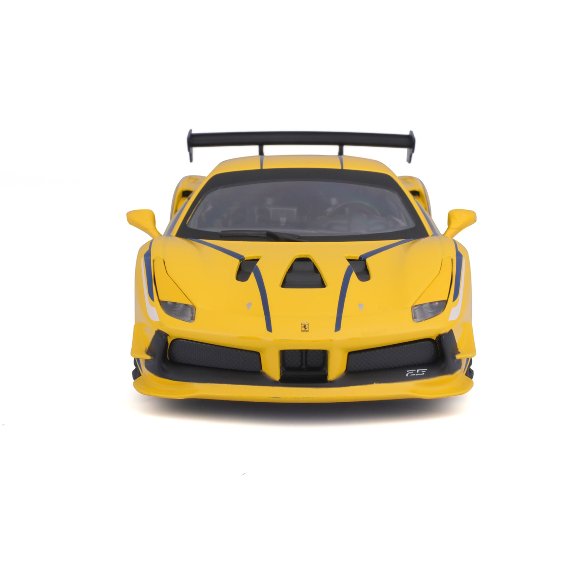 Bburago - RACING, Ferrari 488 Challenge, žlutá, 1:24
