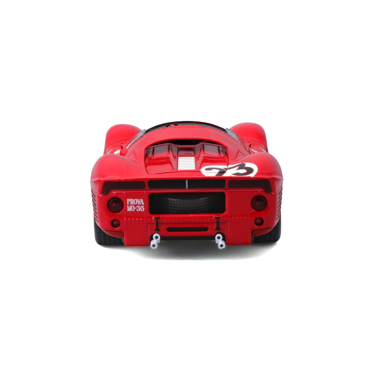 Bburago - RACING, Ferrari 330 P4 Daytona (1967), červená, 1:24