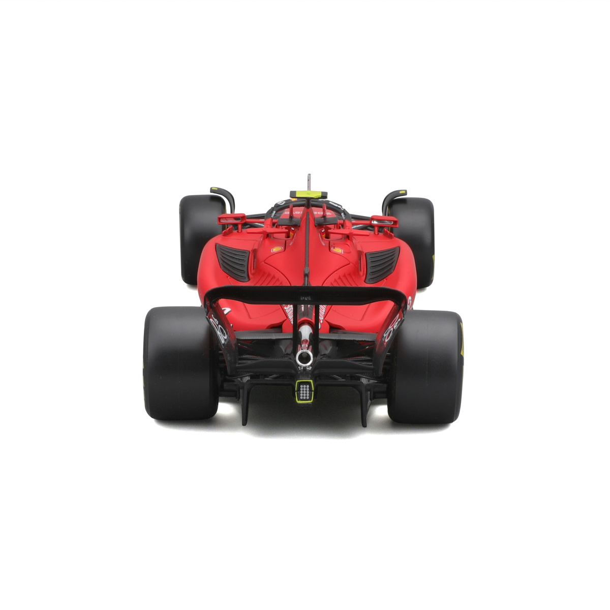 Bburago - FORMULA RACING, Ferrari SF-23 (2023) v dekorativním boxu, #55 Carlos Sainz, 1:24