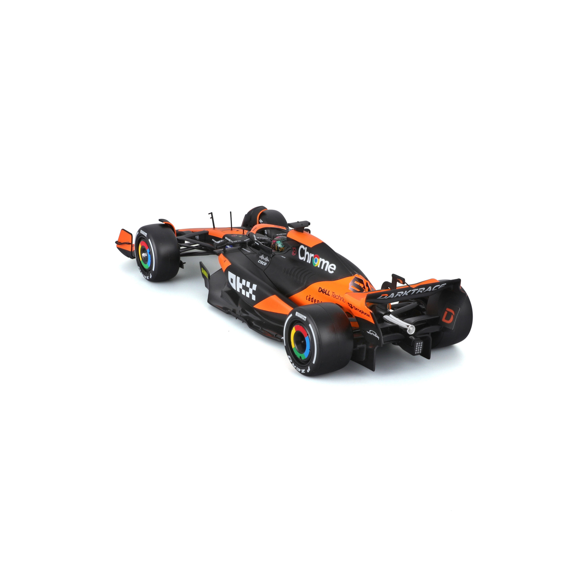Bburago - RACE Formule F1 v dekorativním boxu, McLaren Team MCL38 (2024), 81# Oscar Piastr, 1:24