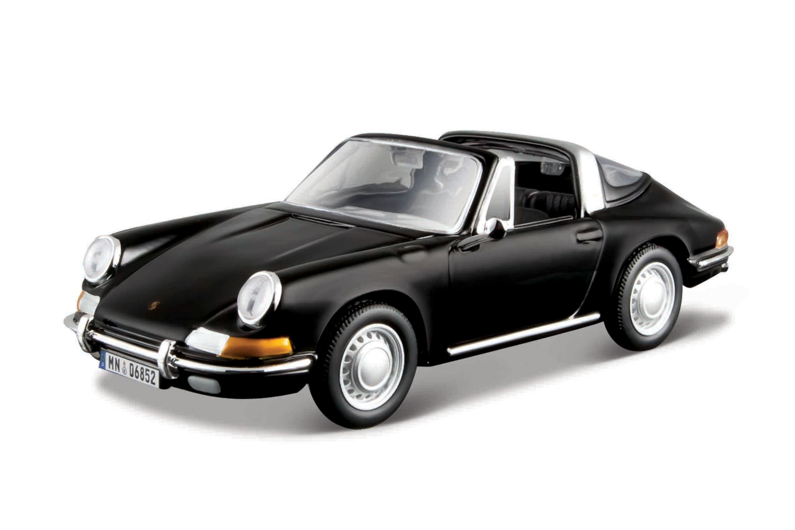 Bburago - Auta HOBBY, Porsche 911 (1967), černá, 1:32
