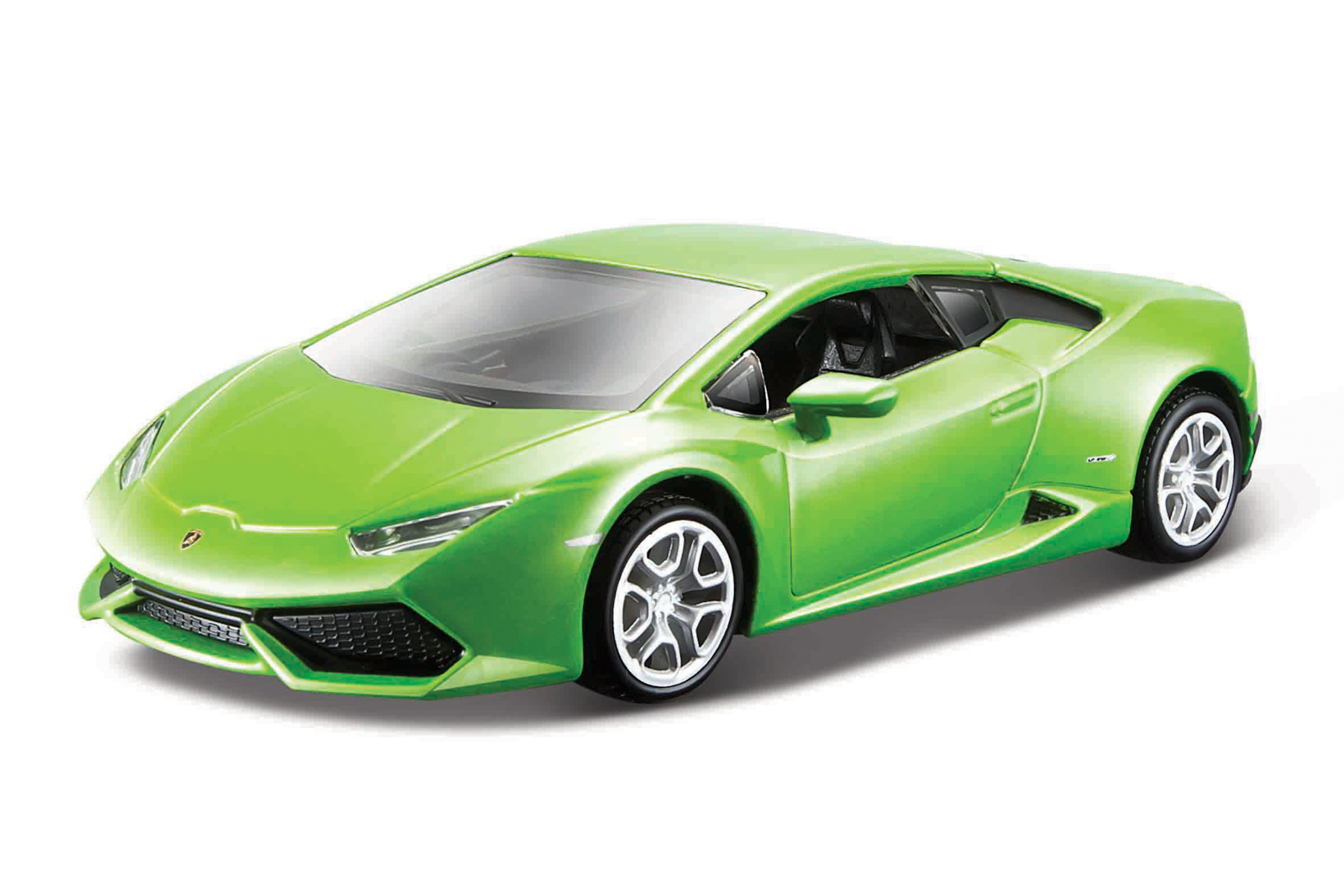 Bburago - Auta HOBBY, Lamborghini Huracan Coupé, zelená perleť, 1:32