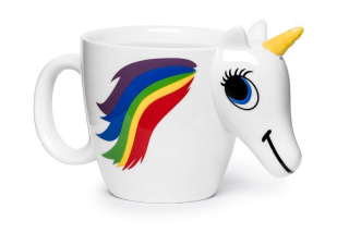 Master Unicorn hrnek, měnící barvu 300 ml.