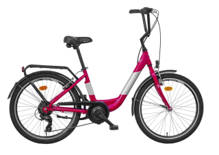 LIBERTY Městské kolo Rue 3spd 24" 2026 růžové