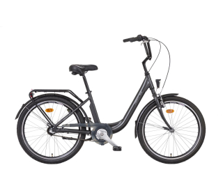 LIBERTY Městské kolo Rue 3spd 24" 2026 antracitové