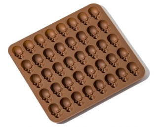 Silikonová forma na gumové lebky, čokoládu, kostky ledu