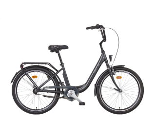 LIBERTY Městské kolo Rue 1spd 24" 2026 antracitové
