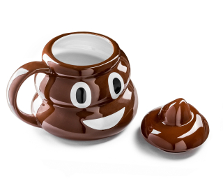 Poop keramický hrnek, 600 ml.