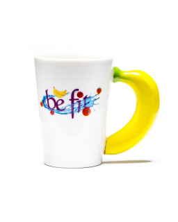Porcelánový hrnek Banán, 230 ml.