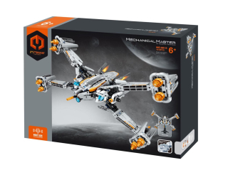 Stavebnice iM.MASTER vesmírná loď s mechanickým pohonem, 1018 dílků