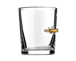 Sklenice na whisky s pravou kulkou, 300 ml.