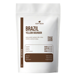 Brazil Yellow Bourbon, Pulped Natural, 100 g
