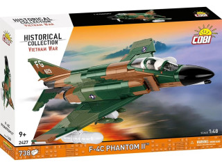 Cobi 2427 Vietnam War F-4C Phantom II, 1:48, 738 kostek
