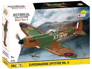 Cobi 5778 II WW Supermarine Spitfire Mk.II, 1:32, 384 k, 1 f