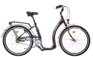 LIBERTY Městské jízdní kolo COMFY AL 1spd 26" 2026 fialové