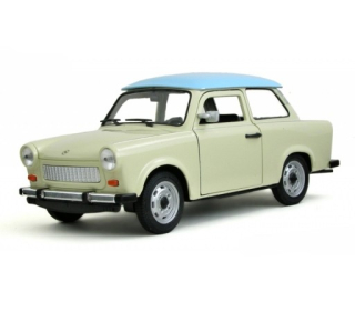 Welly Trabant 601 Béžový s modrou střechou 1:24