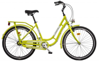LIBERTY Městské jízdní kolo DAPHNE 7spd NEXUS 26" 2026 limetka