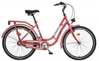 LIBERTY Městské jízdní kolo DAPHNE 7spd NEXUS 26" 2026 lososová