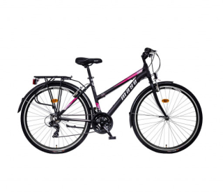 Mayo XR Fit Trek Flat Dámské trekingové kolo, černo-růžové