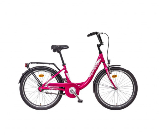 LIBERTY Městské kolo Rue 1spd 24" 2026 růžové