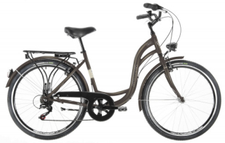 Kenzel Městské kolo Dream Royal 6spd 26" 2026 šedé