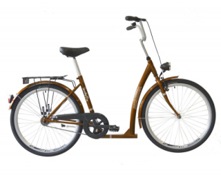 Kenzel Městské kolo Sit n’go Ceremony 1spd 26" 2026 hnědé