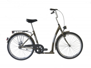 Kenzel Městské kolo Sit n’go Ceremony 1spd 26" 2026 šedé