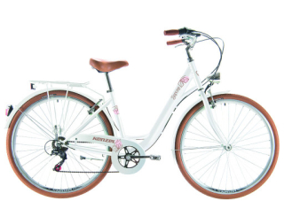 Kenzel Retro kolo Signora Royal 6spd 28" 2026 bílo-hnědé