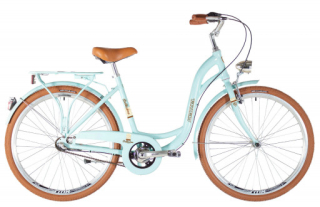 Kenzel Retro kolo Bellissima Deluxe 7spd 26" 2026 tyrkysovo-hnědé